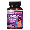 Built by Nature Prenatal Vitamins for Women - Multivitamin with DHA, Folic Acid, Vitamin C, B12, Iron & Omega-3 - Before, During & Post Pregnancy Supplement for Healthy Growth & Brain Development