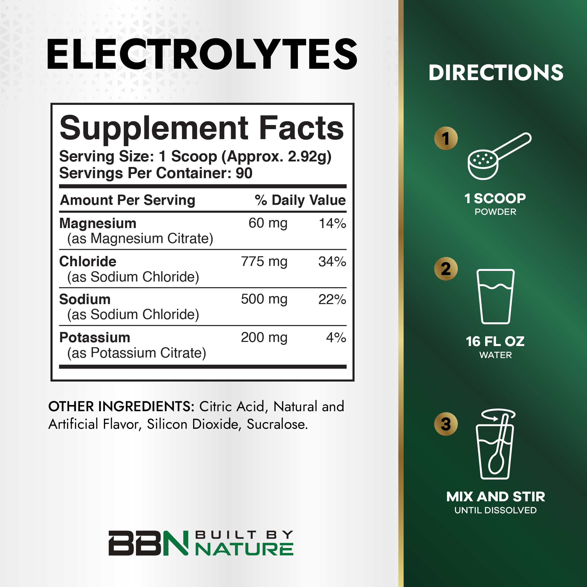 Electrolytes Powder