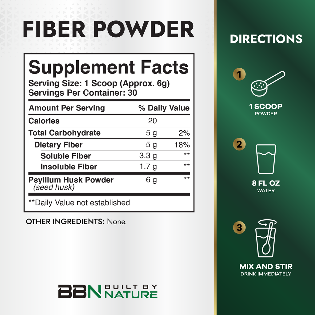 Psyllium Husk Fiber Powder