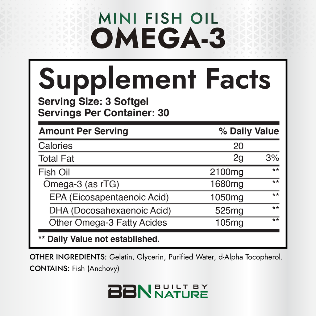 Omega 3 Mini Fish Oil