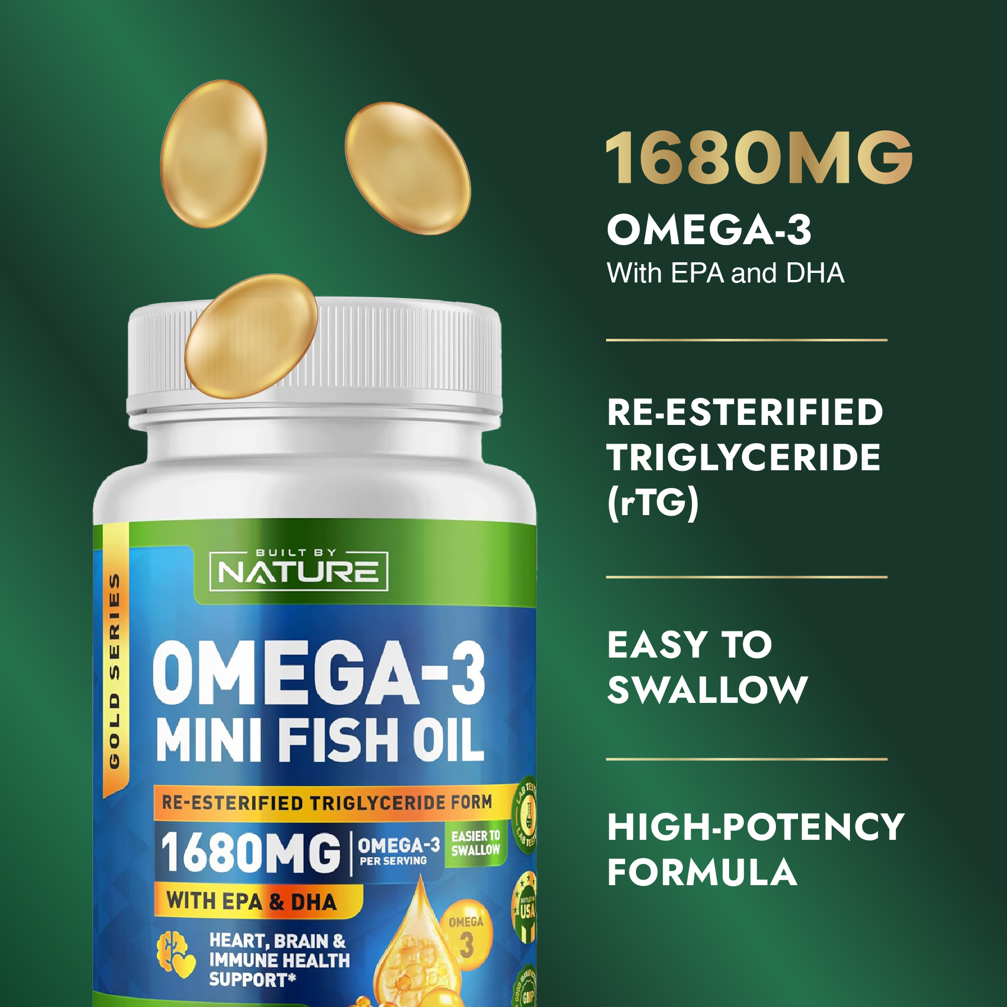 Omega 3 Mini Fish Oil