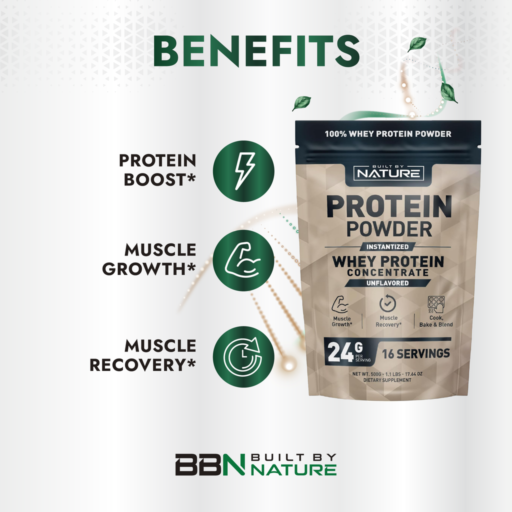 Unflavored Whey Protein Powder