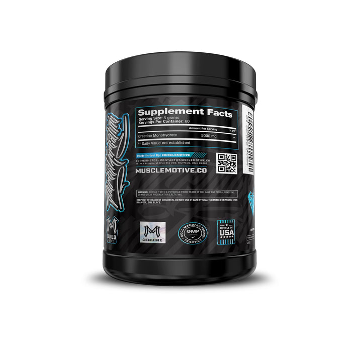 Creatine Monohydrate Powder - 5000mg Per Serving (5g) - Pure Micronized Creatine Monohydrate - Unflavored Pre Workout Creatine - Keto Friendly, Vegan - Muscle Building Supplement - 300G, 60 Servings